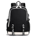 Unisex Waterproof USB School Backpack