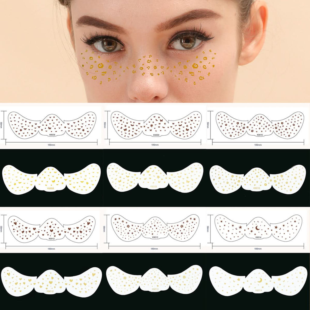 Waterproof Freckle Tattoo Stickers for Face