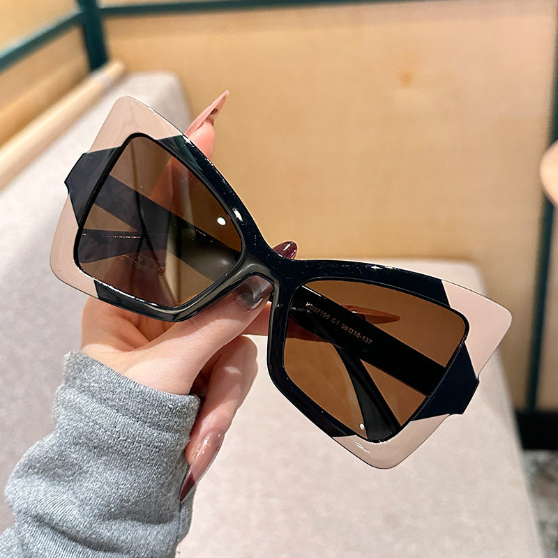 Women’s Butterfly Sunglasses – Full Frame Fashion Shades for Streetwear & Travel