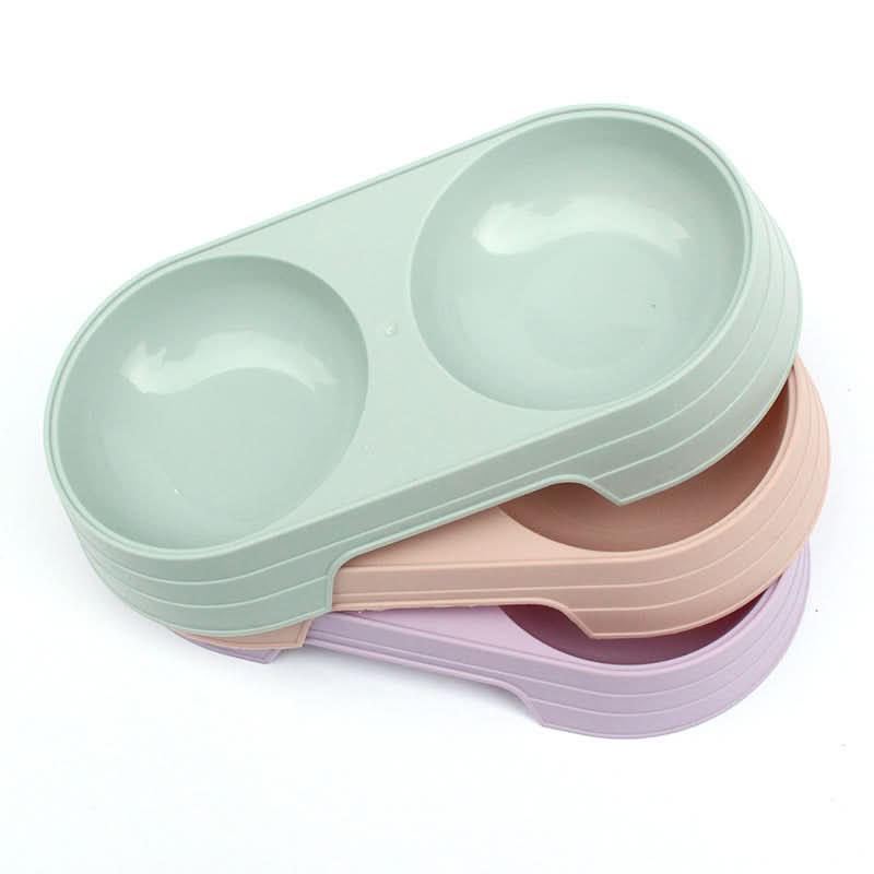 Eco-Friendly Double Pet Bowl Feeder