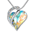 1 pc. Crystal Heart Pendant Love Necklace for Women