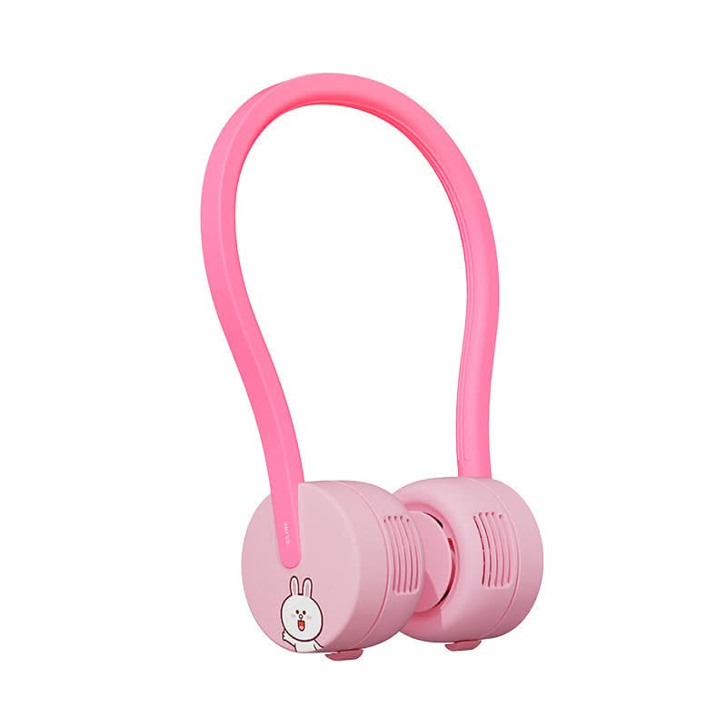 Portable Leafless Neck Fan – USB Rechargeable