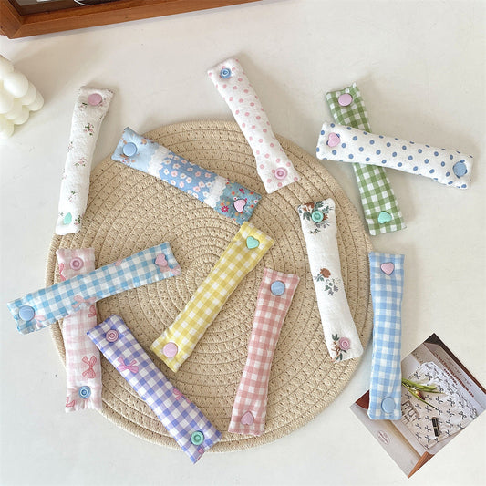 Fabric Cable Organizer Strap – Cute Polyester Winder for Charging Cables