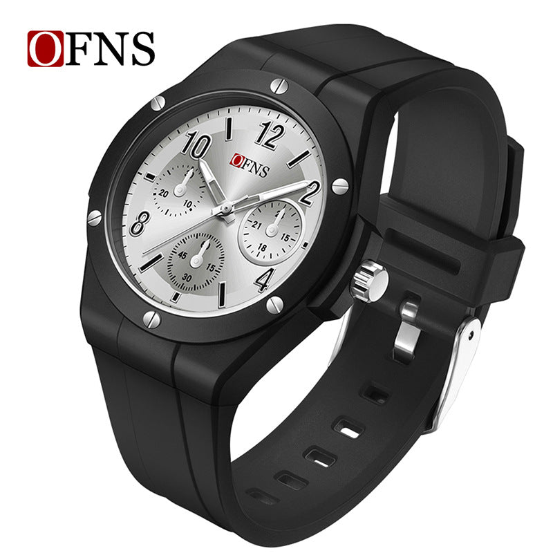OFNS Waterproof Luminous Student Quartz Watch – Japanese Movement Wristwatch