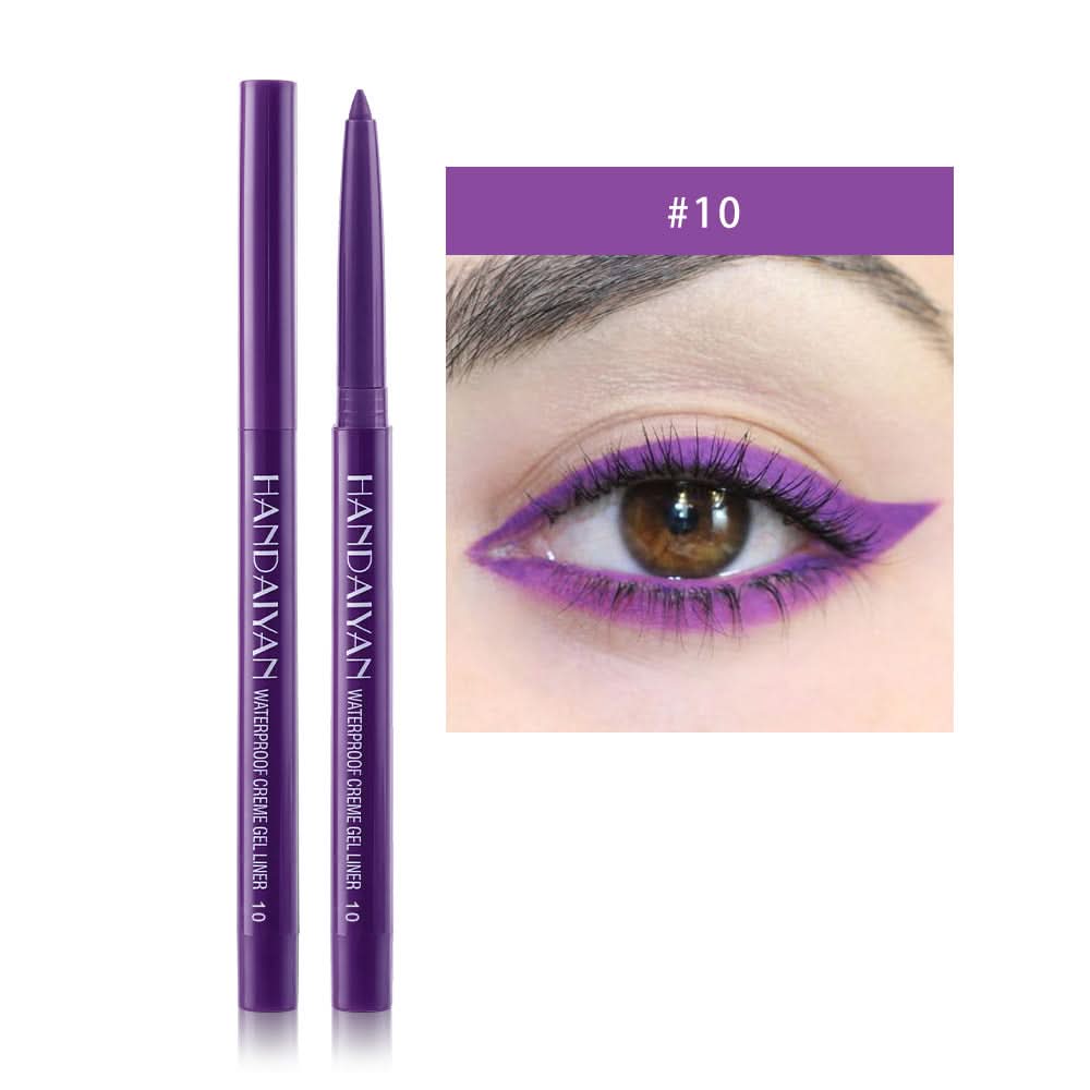 HANDAIYAN Waterproof Eyeliner Gel Pencil – Smudge-Proof Cream Gel Eyeliner