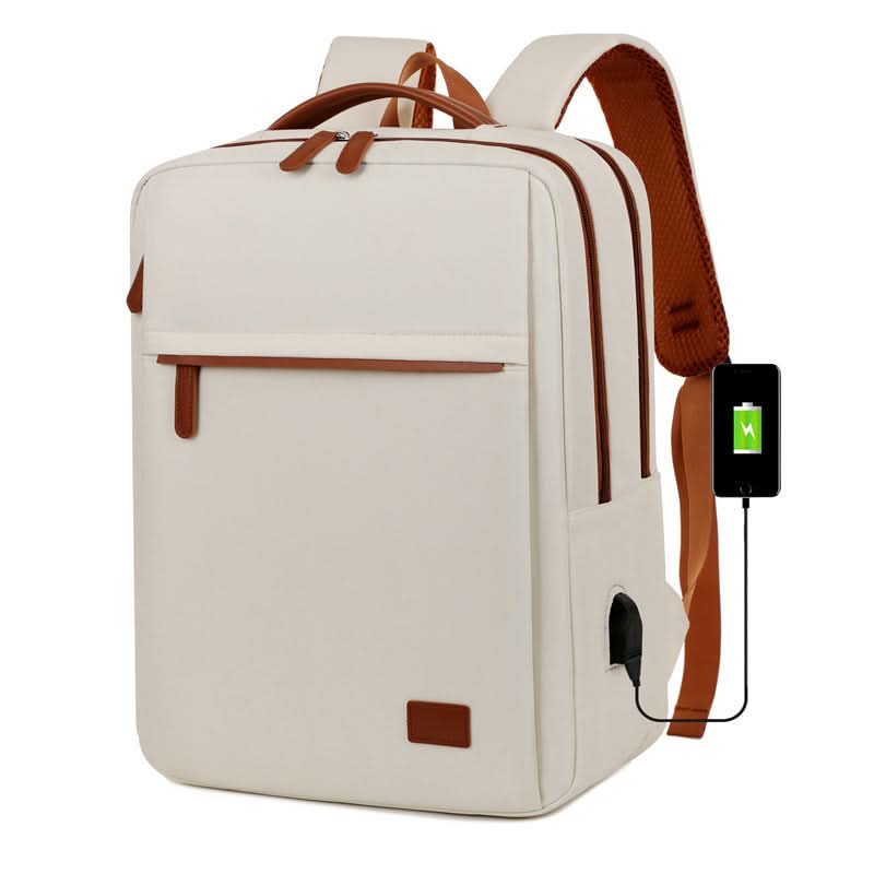 Women's Large-Capacity USB Travel Backpack