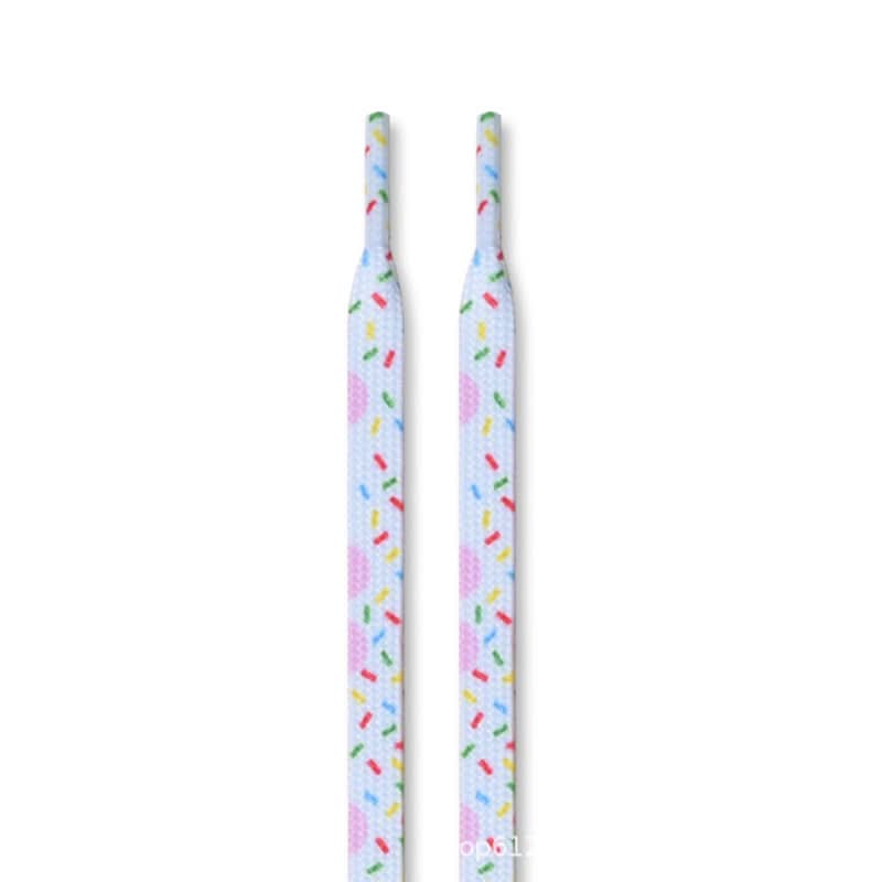 Popcorn Print Shoelaces for Sneakers – For Casual & Sports Shoes