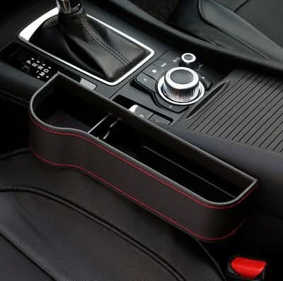 Car Seat Gap Organizer with Cup Holder, Leather