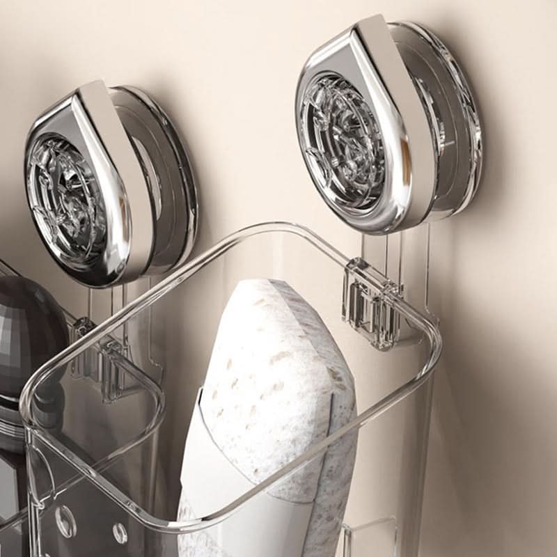 Space-Saving Suction Cup Shelf – Bathroom & Cosmetic Storage Box with Strong Hold