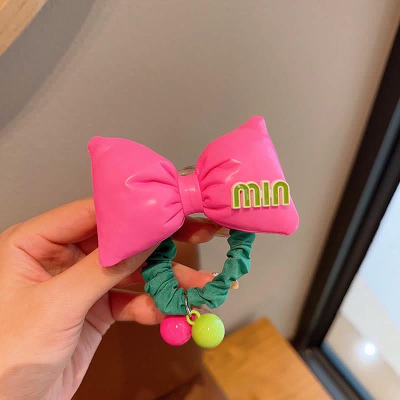 Pack of 5 Korean Bow Hair Bands for Kids