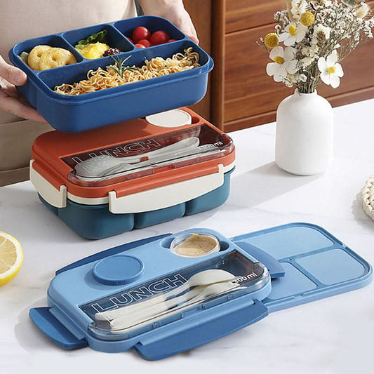 Bento Lunch Box – Leakproof, Large-Capacity Food Container