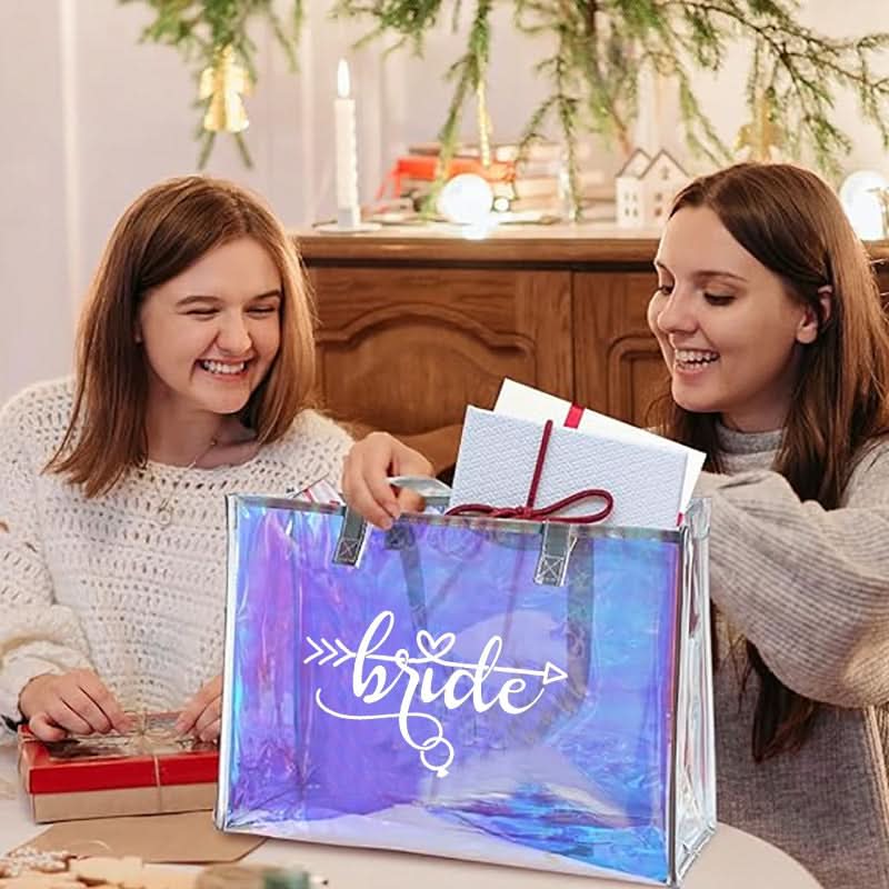 Bride Tribe Laser Transparent Shoulder Bag
