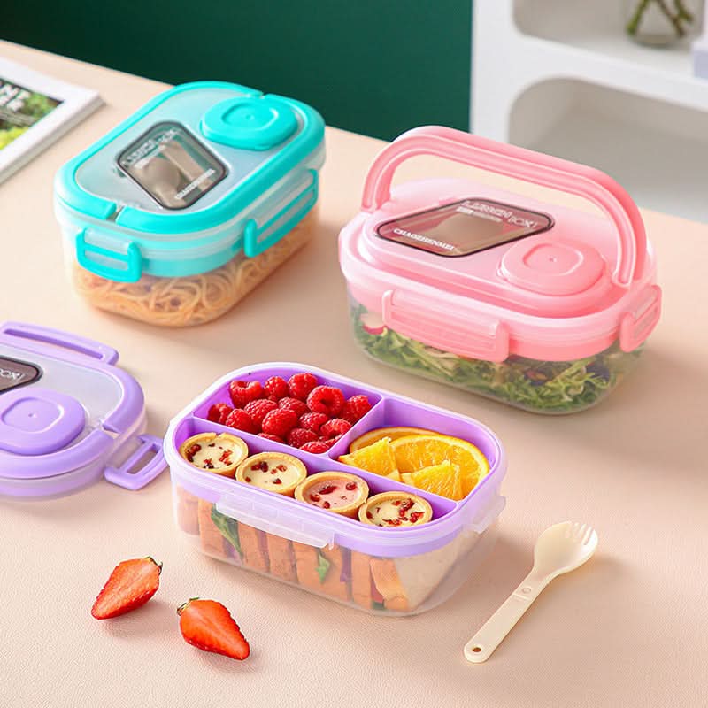 1200ml Double-Layer Bento Leakproof Food Lunch Box – Microwave-Safe
