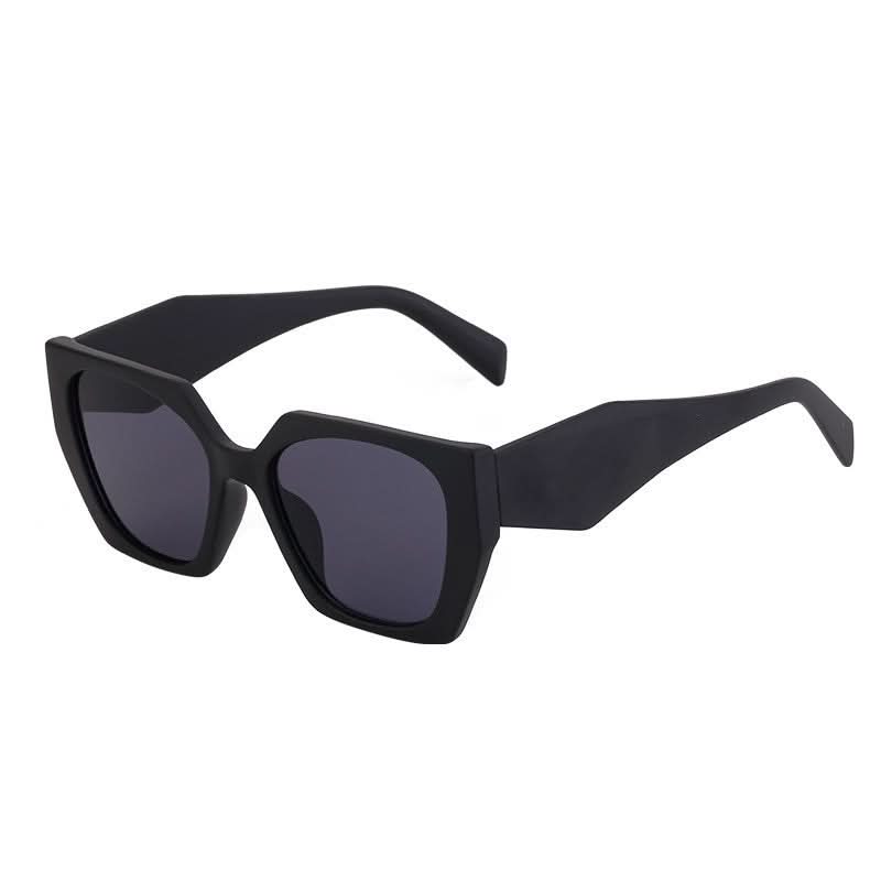 Stylish Cat-Eye Sunglasses for Women – Wide Temple Full-Frame UV Protection Shades