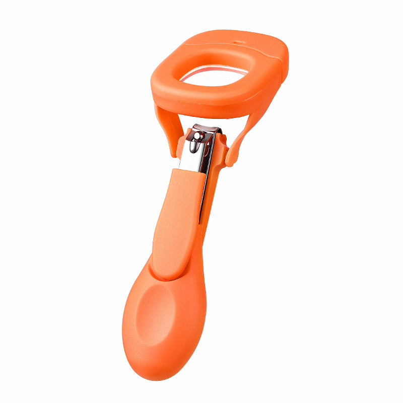 Baby Nail Clipper Set with LED Light & Magnifier – Safe Newborn Nail Scissors & Safety Clippers Kit
