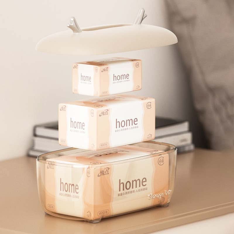 Luxury Multi-Functional Tissue Box – With Remote Control Storage