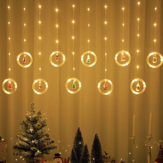 LED Christmas Curtain Lights for Holiday Decor