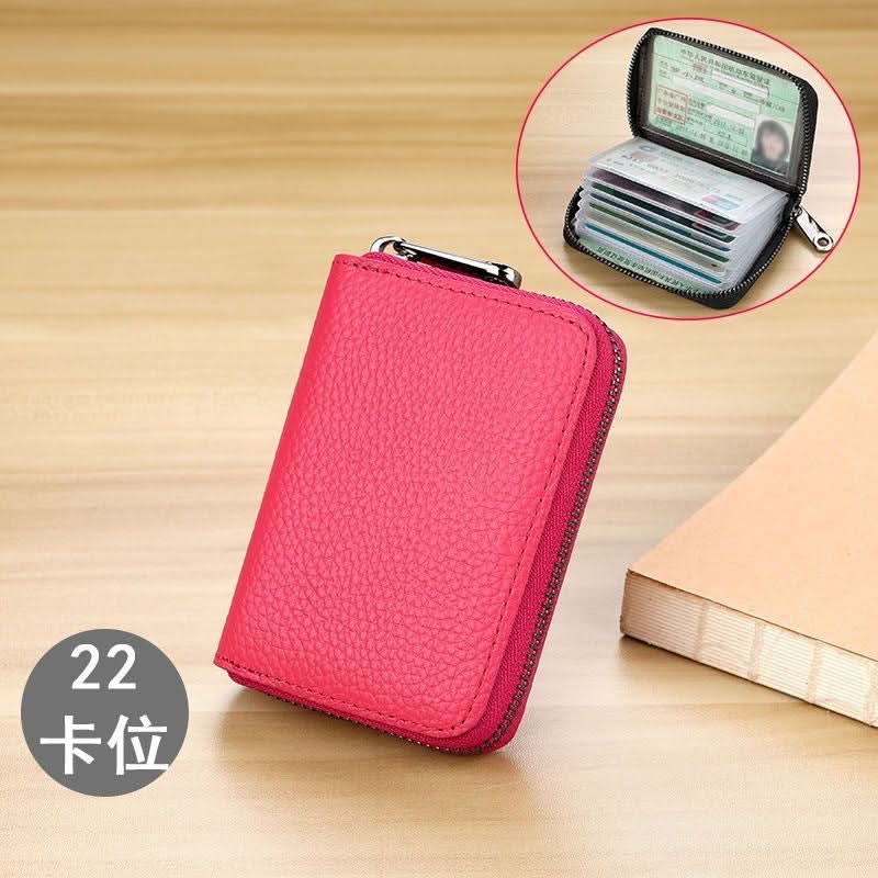 Large-Capacity Card Holder – Multi-Slot Wallet