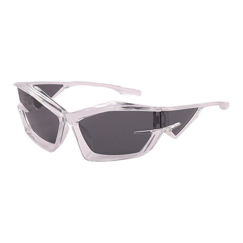 [Metro Spider] Tech Geometric Sunglasses