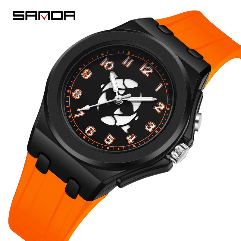 Sanda Constellation Quartz Watch – Luminous Waterproof Student Watch for Kids