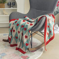 Nordic Style Simple Knitted Blanket