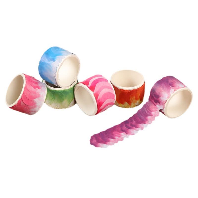 Set of 2 Petal Washi Petal Tape for DIY & Journals
