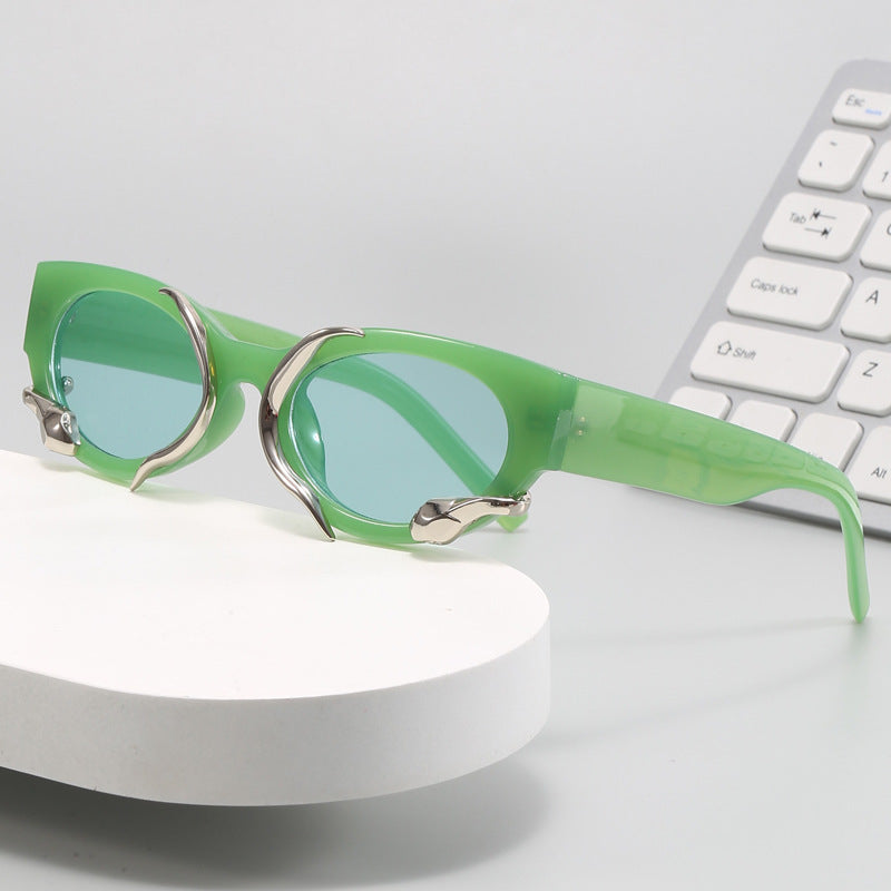 [Medusa] Artwork Cateye Sunglasses