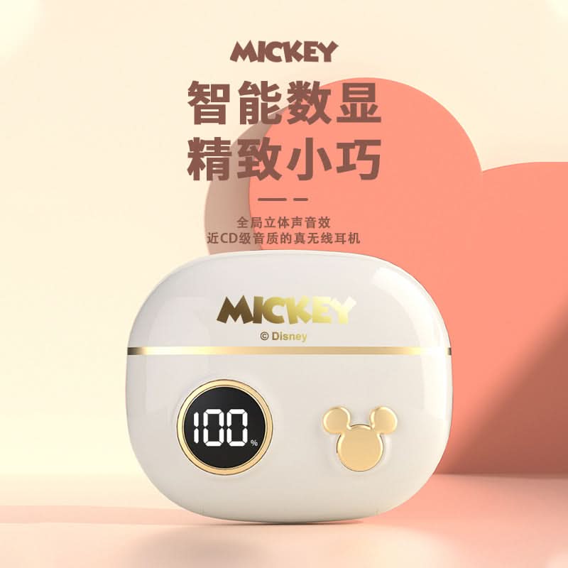 Disney Inspired Wireless Bluetooth Earbuds – Low-Latency Gaming With Type-C Charging