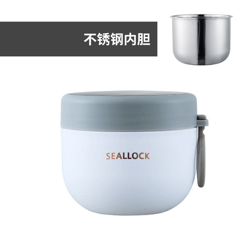 600ml Insulated Soup Cup with Lid – Leak-Proof Thermal Lunch Container