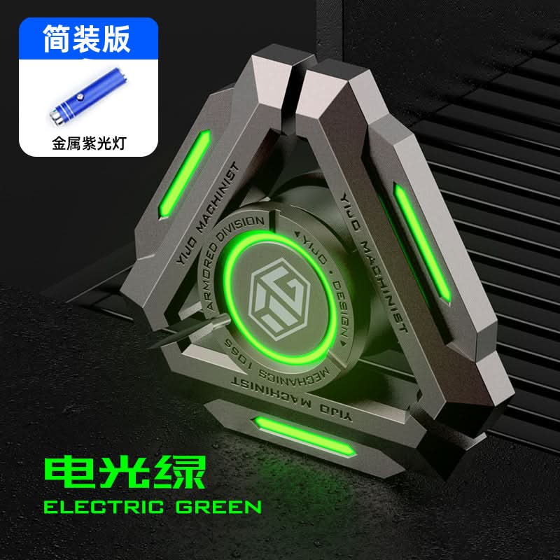Luminous Finger Gyroscope – Limited Edition Metal Fidget Spinner, Zinc Alloy Decompression Toy