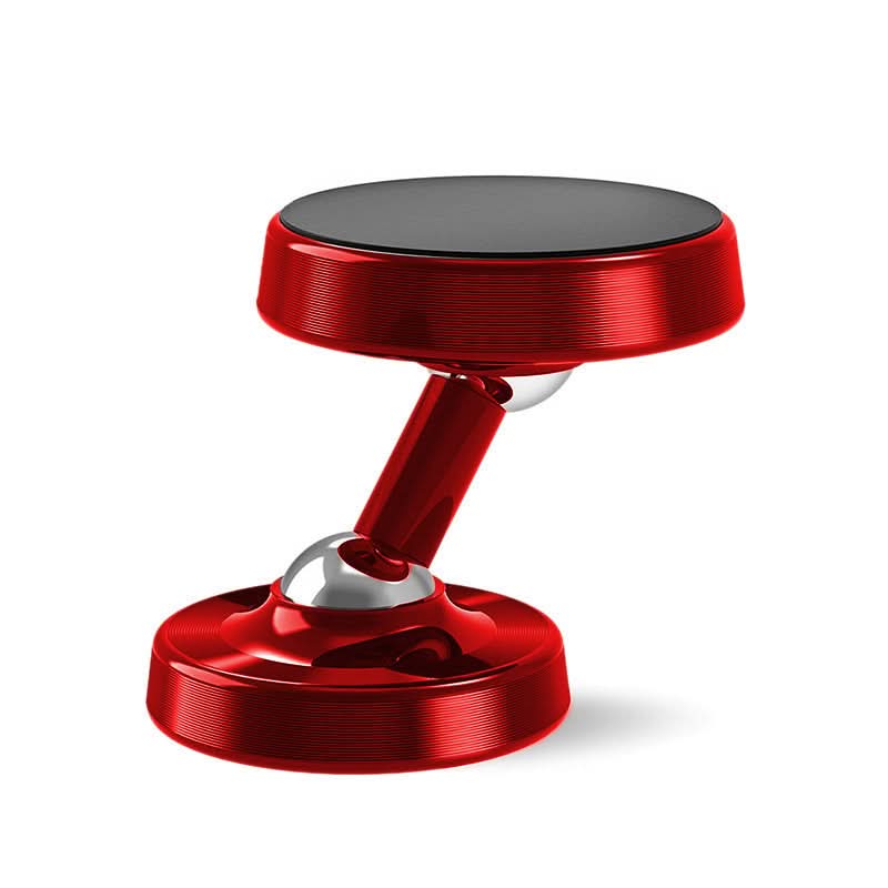 Magnetic 720° Rotating Car Phone Holder – Dual Ball Metal Mount