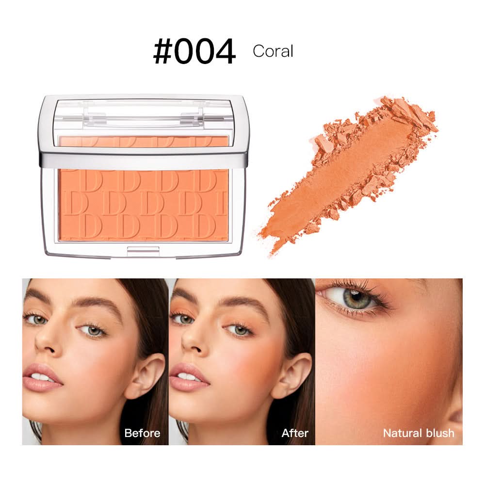 Ibcccndc Embossed Matte Blush Powder – Long-Lasting Blush Palette