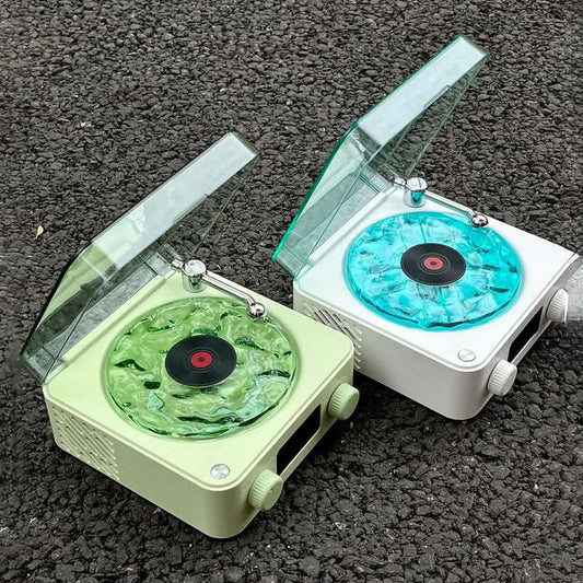 Bluetooth White Noise Speaker with Clock, Atmosphere Light