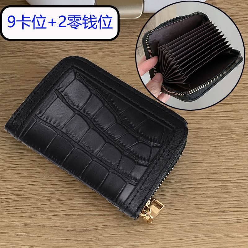Large Capacity Crocodile Pattern Card Holder