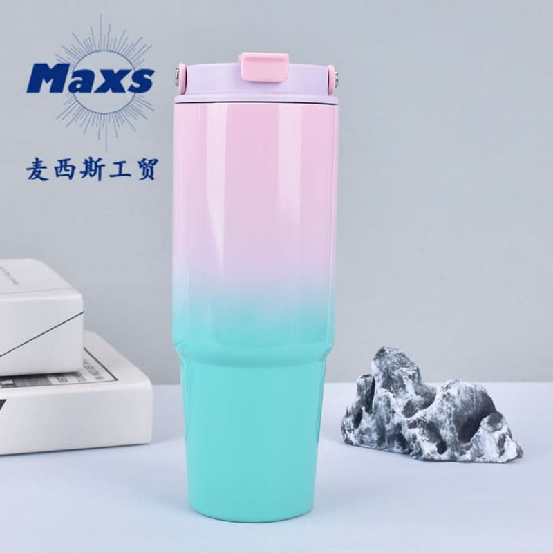 Stainless Steel Vacuum Insulated Tumbler – Gradient Travel Mug