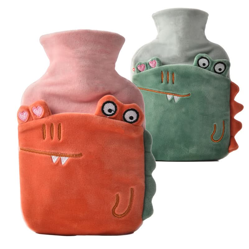 Cartoon Plush Rubber Hot Water Bottle