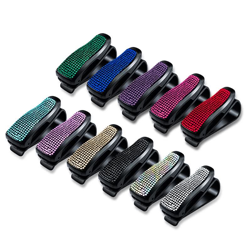 Diamond Car Sunglasses and Card Holder