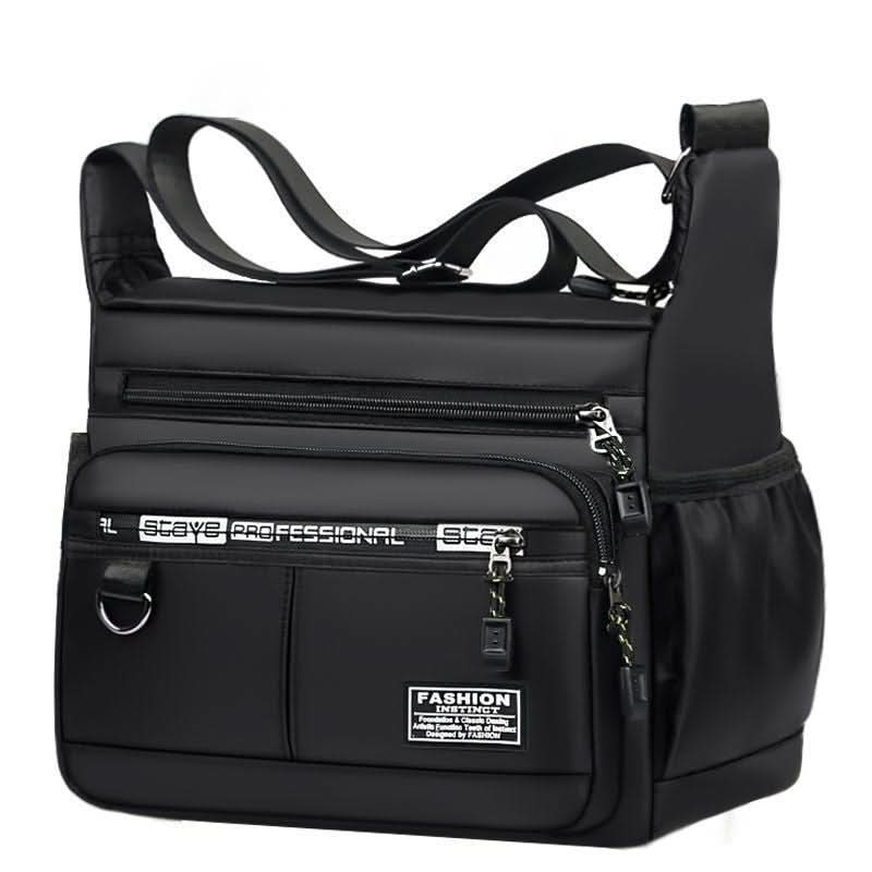 Men's Waterproof Multi-Pocket Business Backpack