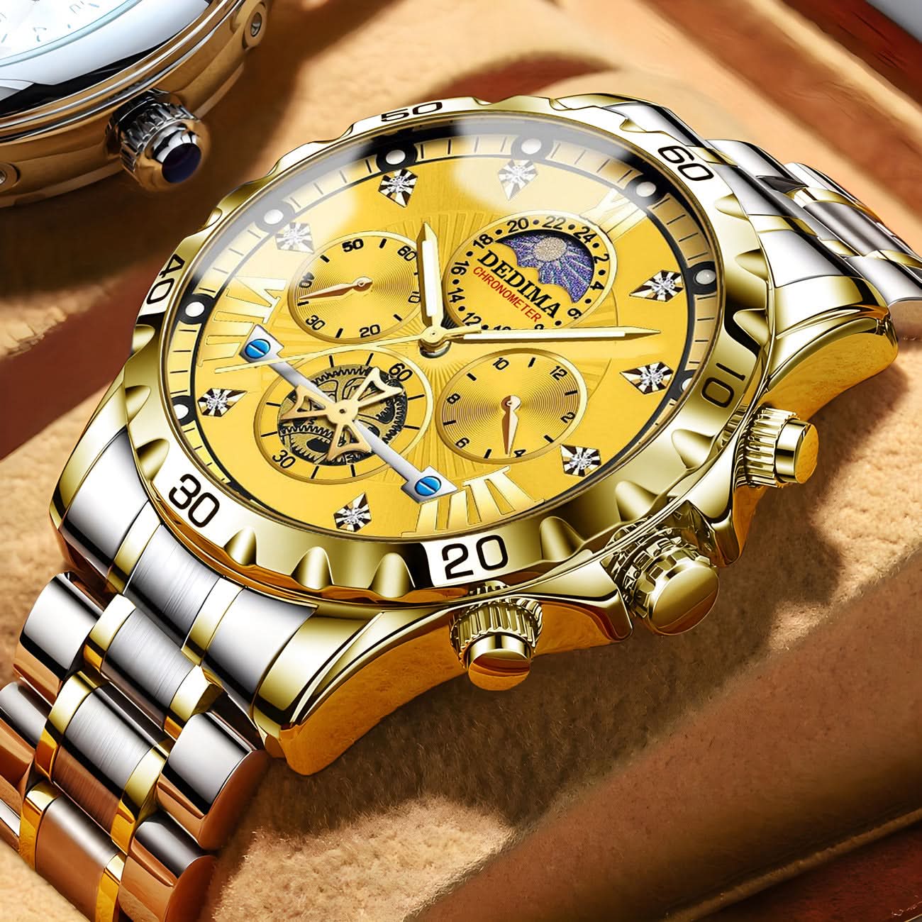 Men's Quartz Business Watch – Luminous Waterproof