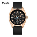 Women’s Fashion Quartz Watch – Waterproof Silicone Strap, Calendar Display