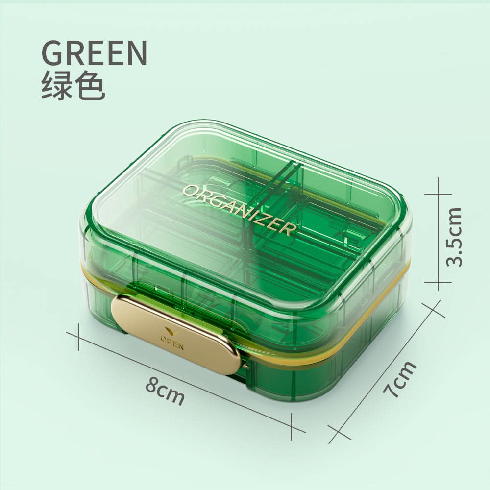 Mini medicine pill box