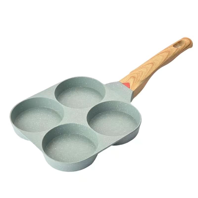 Non-Stick Four-Hole Omelette Frying Pan