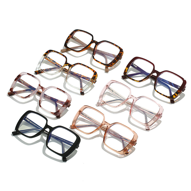 TR Frame Myopia-Ready Eyewear for Women, Douyin Trend Style
