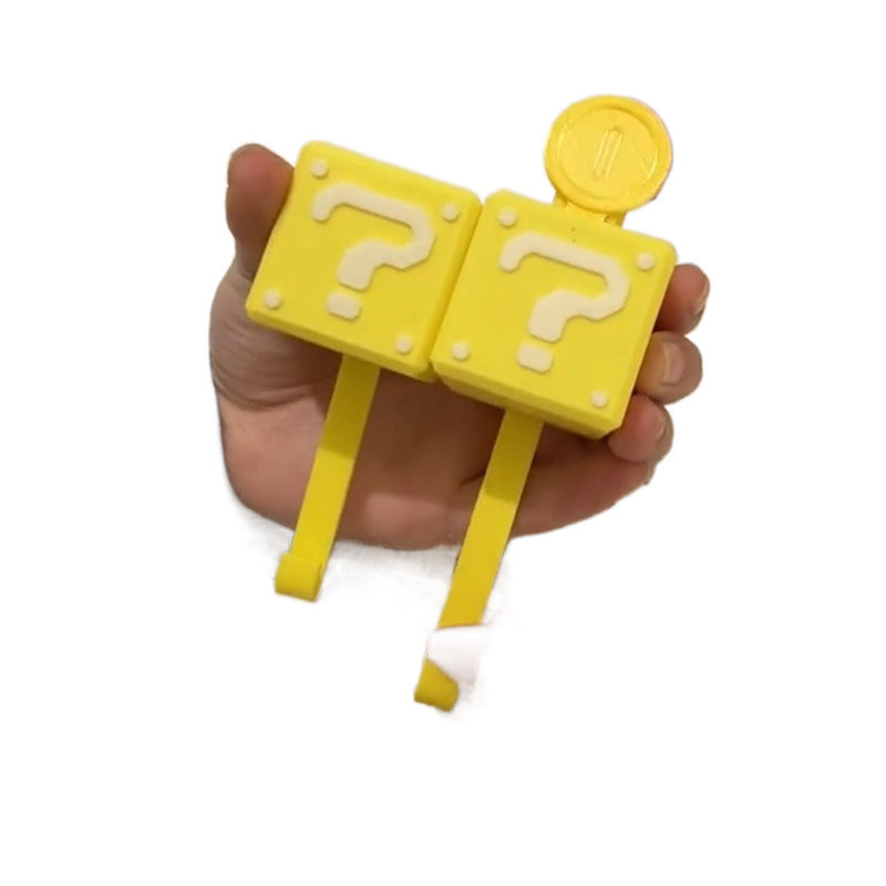 Mario-Inspired Wall Hook – Punch-Free Acrylic Key Holder