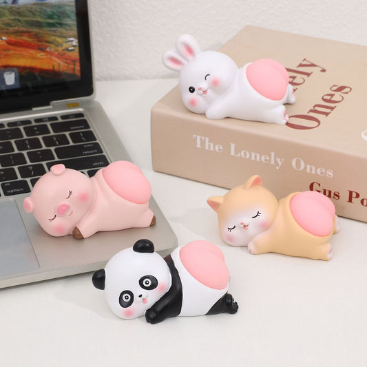 Cute Cartoon Butt Lamp – Squeeze Stress Relief Light for Desk, Gift & Office Decor