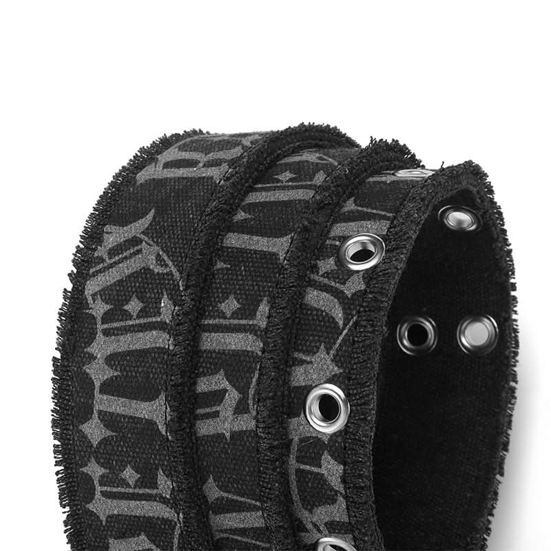 Men’s Canvas Belt with Pin Buckle