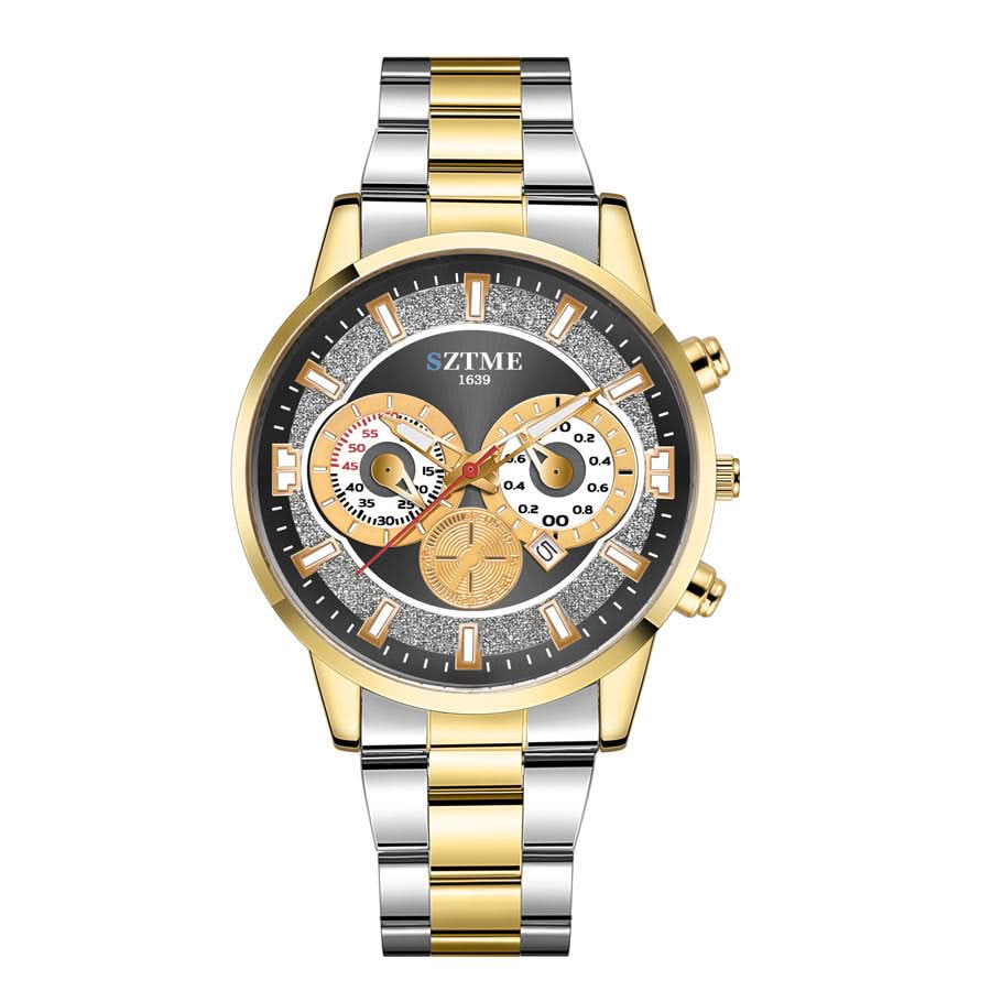 Men's Luminous Calendar Quartz Business Watch