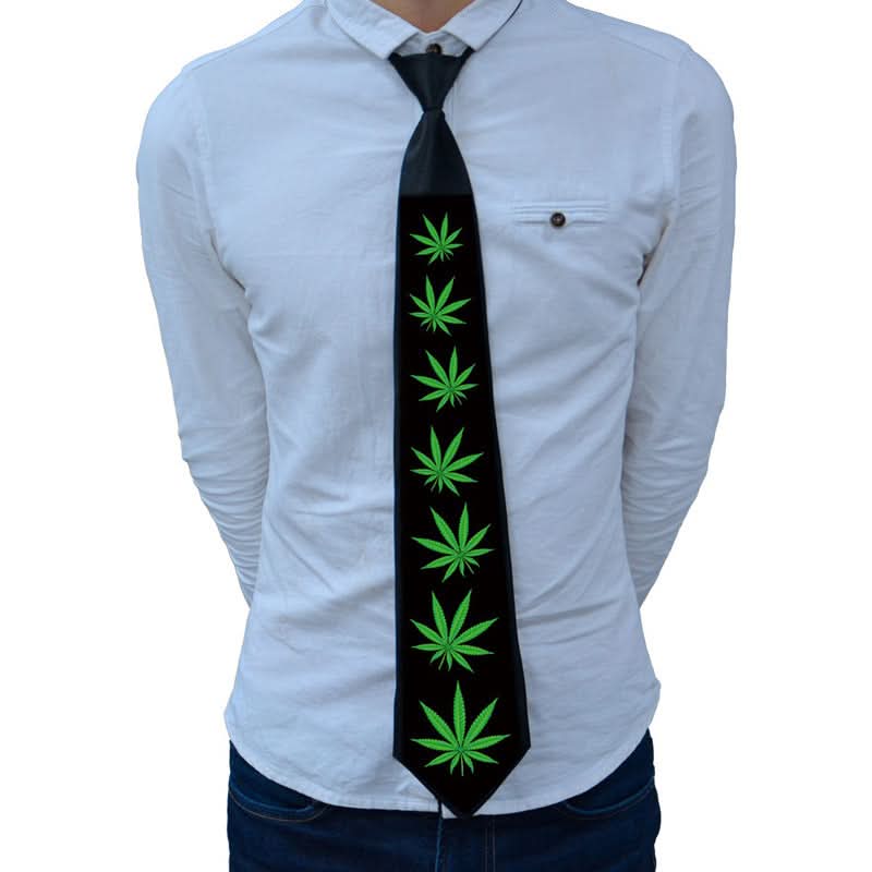 Voice-Activated LED Halloween Party Tie