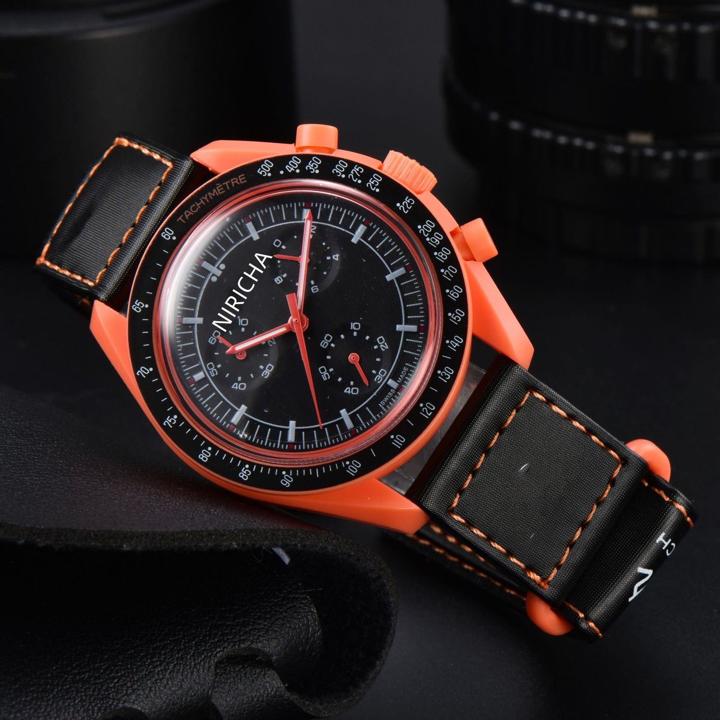 Men's Sport Quartz Watch – 6-Pin Super Luminous Dial