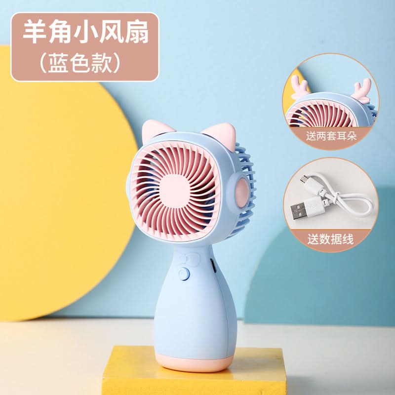 Mini USB Rechargeable Handheld Fan – Portable Desktop Cooling Gadget